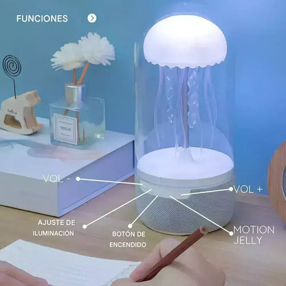 Lampara LED Medusa con Parlante Bluetooth